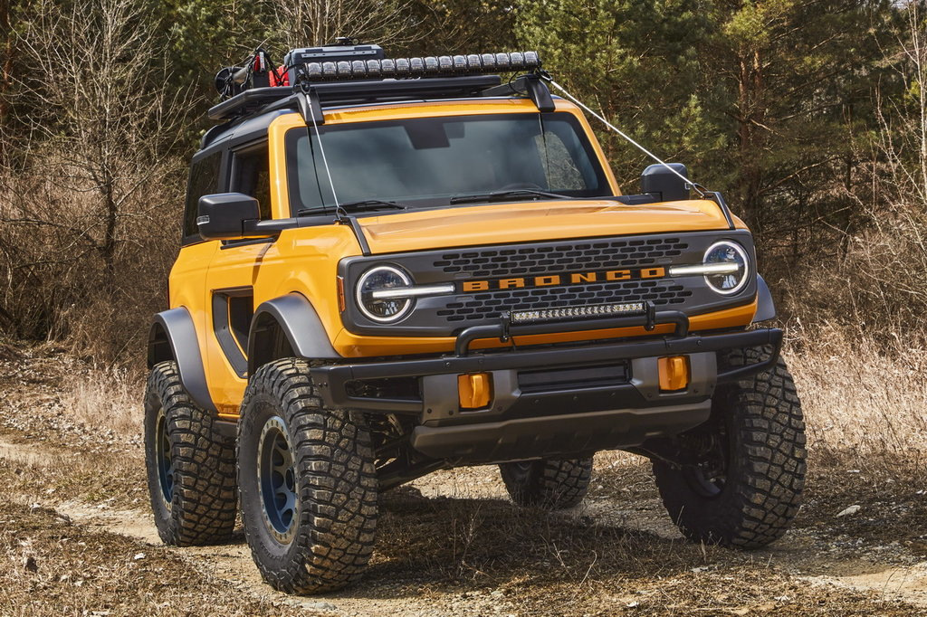 Anmeldelse af den tredørs Ford Bronco SUV