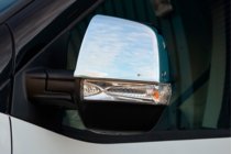 Fiat Doblo II 2010–2022 Spejlkapper i rustfrit stål (2 stk.) Carmos - Tyrkisk stål foto 10