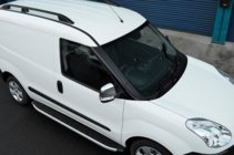 Opel Combo 2012–2018 Spejlkapper i rustfrit stål (2 stk.) foto 5