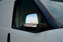 Opel Combo 2012–2018 Spejlkapper i rustfrit stål (2 stk.) foto 1