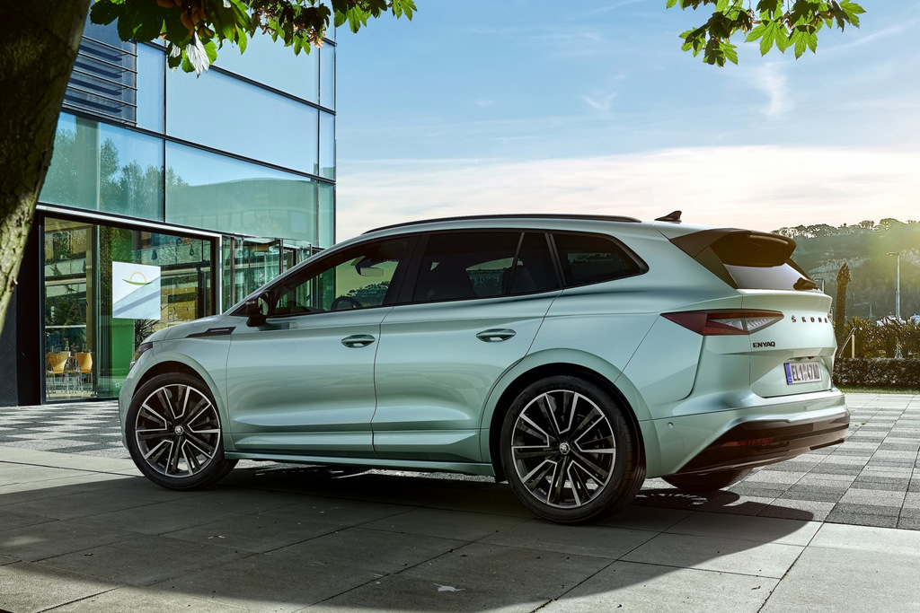 Test af den elektriske crossover Skoda Enyaq iV