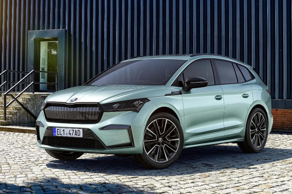 Test af den elektriske crossover Skoda Enyaq iV
