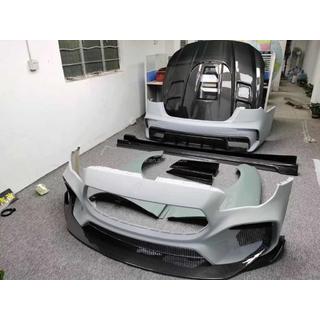 Komplet bodykit med kulfibermotorhjelm Maserati Quattroporte 2013–2023 foto 2