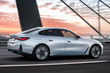 Første generation af den elektriske liftback BMW i4 foto 5