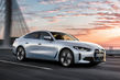 Første generation af den elektriske liftback BMW i4 foto 7