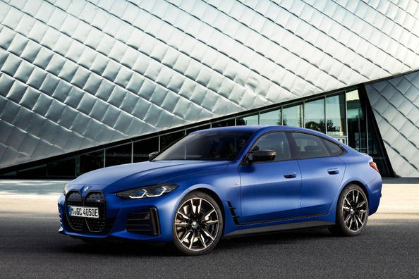 Første generation af den elektriske liftback BMW i4