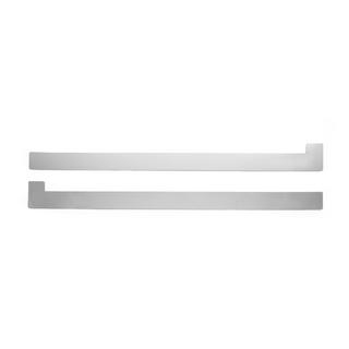 Rustfri liste til skydedørsskinne (2 stk.) foto 1