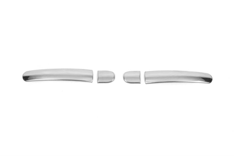 Volkswagen Golf 4 1997–2006 Udsalg! Dørhåndtagskapper uden huller (2 stk., rustfrit stål) Image