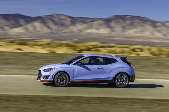 Test af den sportslige hatchback Hyundai Veloster N