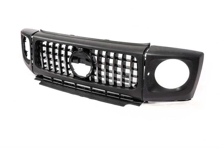 Mercedes G-Class W463 2018–2024 Kølergrill og forlygterammer til G63 Foto 5