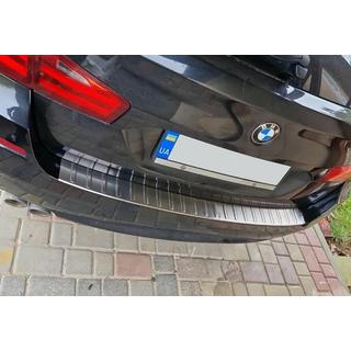 Carmos bagkofangerbeskytter (SW, rustfri stål) BMW 5-serie F10/F11 2010–2016 foto 1