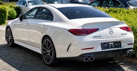 Mercedes CLS C257 2018– Bagdiffusor med udstødningsender (GT53-design) foto 1