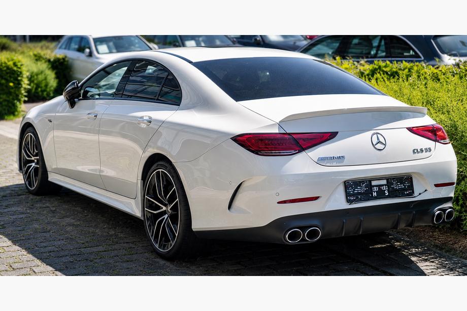 Mercedes CLS C257 2018– Bagdiffusor med udstødningsender (GT53-design) Image