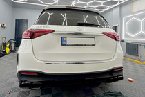 Mercedes GLE W167 2018– Bageste diffuser med udstødningstipper GLE63 Black (2018-2026) foto 4
