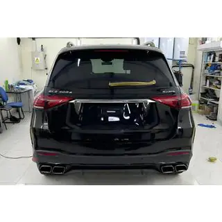 Bageste diffuser med udstødningstipper GLE63 Black (2018-2026) foto 2