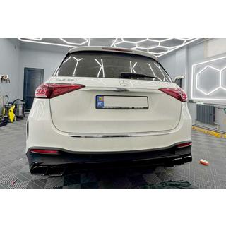 Bageste diffuser med udstødningstipper GLE63 Black (2018-2026) foto 4