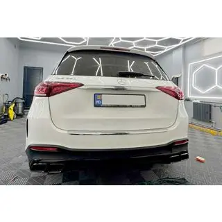 Bageste diffuser med udstødningstipper GLE63 Black (2018-2026) foto 4