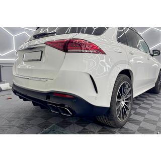Bageste diffuser med udstødningstipper GLE63 Black (2018-2026)