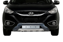 Hyundai IX-35 2010–2015 Front læbespoiler i plast V3 foto 1