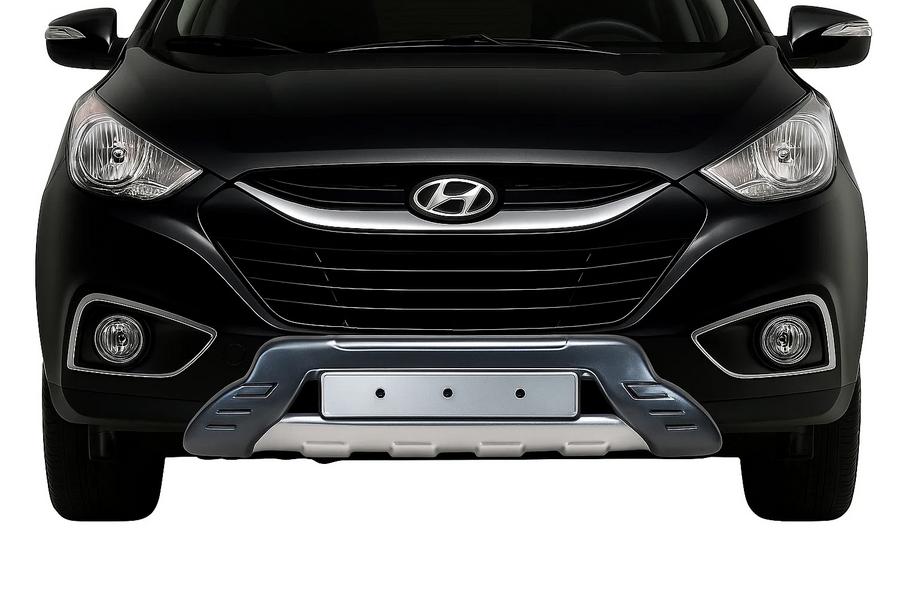 Hyundai IX-35 2010–2015 Front læbespoiler i plast V3 Image