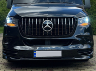 Mercedes Sprinter W907/W910 2018– Frontgrill Panamericana GT Chrome Premium V1 foto 8