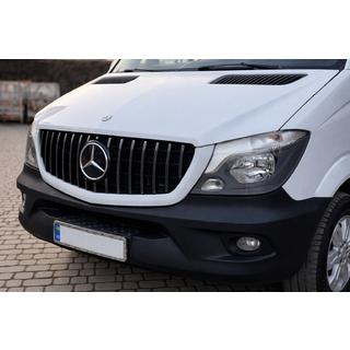 Frontgrill GT Panamericana Chrome (2013-2018) Mercedes Sprinter W906 2006–2018 foto 1