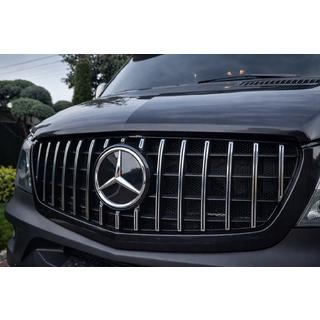 Frontgrill GT Panamericana Chrome (2013-2018) Mercedes Sprinter W906 2006–2018 foto 2