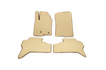 Mitsubishi Pajero Wagon IV 2006–2021 EVA-bilmåtter (beige) foto 1