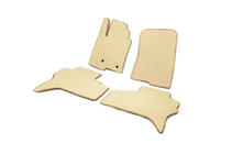 Mitsubishi Pajero Wagon IV 2006–2021 EVA-bilmåtter (beige) foto 2