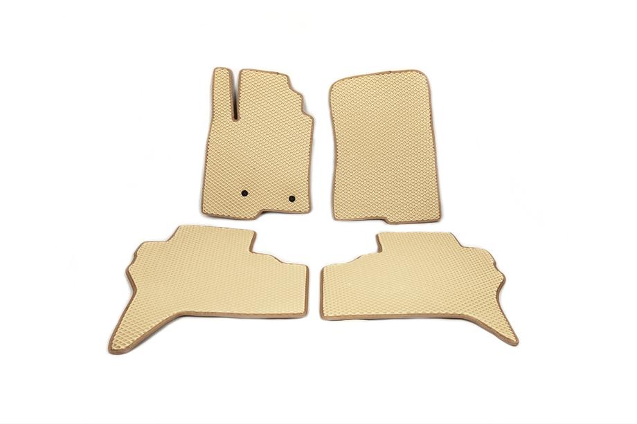Mitsubishi Pajero Wagon IV 2006–2021 EVA-bilmåtter (beige) Image