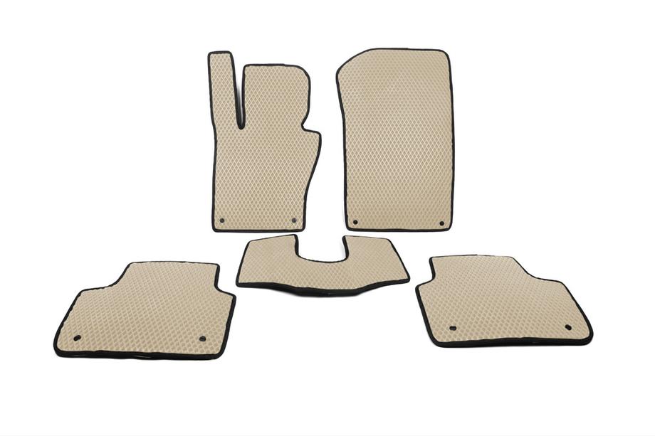 BMW X3 E83 2003–2010 EVA-bilmåtter (beige) Image
