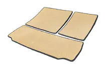 Toyota Sequoia 2007–2022 Bagagerumsmåtter (EVA, beige) foto 2