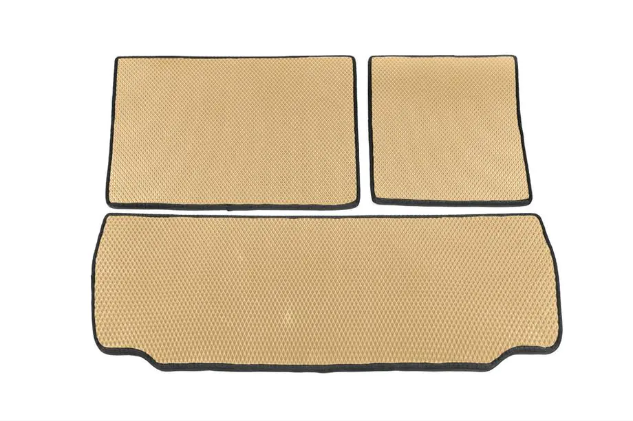 Toyota Sequoia 2007–2022 Bagagerumsmåtter (EVA, beige) Image