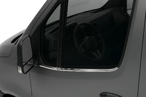 Mercedes Sprinter W907/W910 2018– Vindueslister i rustfrit stål (4 stk.) foto 1