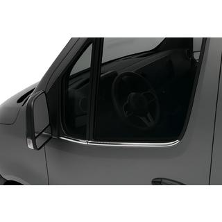 Vindueslister i rustfrit stål (4 stk.) Mercedes Sprinter W907/W910 2018– foto 1