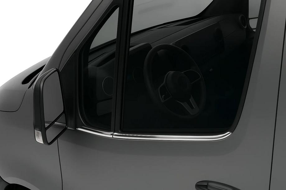 Mercedes Sprinter W907/W910 2018– Vindueslister i rustfrit stål (4 stk.) Image