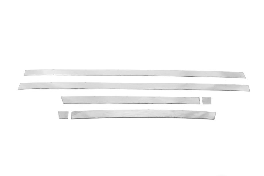 Nissan Qashqai 2007–2010 Carmos dørlist (4 stk., rustfrit stål) Carmos, standardbase Foto 5