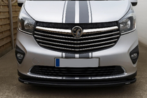 Opel Vivaro 2015–2019 Kølergrill-lister Carmos (rustfrit stål) foto 3