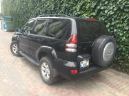 Toyota Land Cruiser Prado 120 2002–2009 Skyport Black tagrælinger (2 stk) foto 7