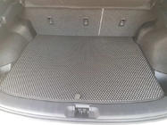 Nissan Qashqai 2014–2021 Bagagerumsmåtte (EVA, sort) foto 5