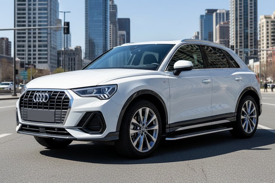 Audi Q3 2019–2025 Sidetrin Maydos V2 (2 stk., aluminium) Image