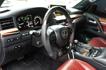 Lexus GX460 2009–2023 Komplet anatomisk rat (kulfiber) foto 3