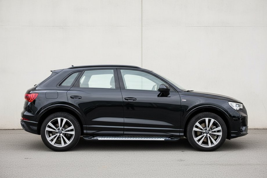 Audi Q3 2019–2025 Sidetrin Line (2 stk., aluminium) Image