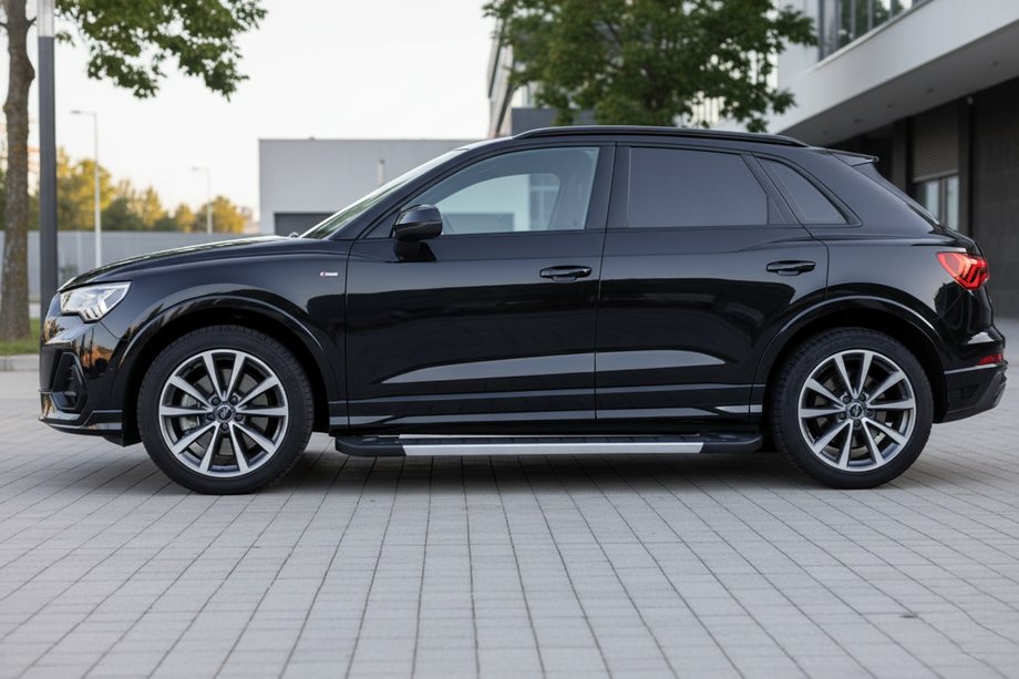 Audi Q3 2019–2025 RedLine sidetrin (2 stk., aluminium) Image