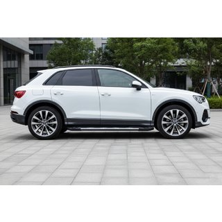 Sunrise sidetrin (2 stk., aluminium) Audi Q3 2019–2025 foto 1