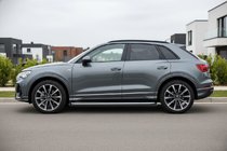 Audi Q3 2019–2025 Sidetrin Tayga Grey (2 stk., aluminium) foto 1