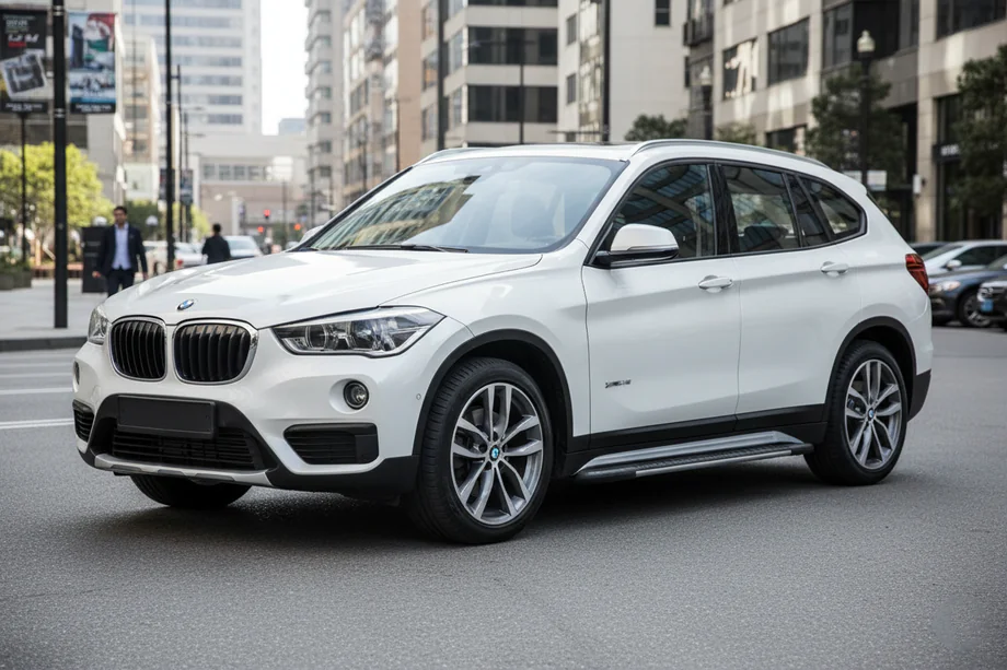 BMW X1 F48 2015–2022 Sidetrin Bosphore Grey (2 stk., aluminium) Image