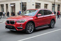 BMW X1 F48 2015–2022 Sidetrin Maya Red (2 stk., aluminium) foto 1