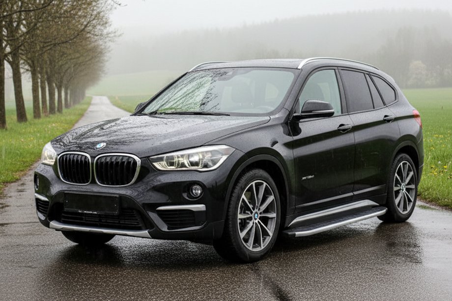 BMW X1 F48 2015–2022 Sidetrin Fullmond (2 stk., aluminium) Image