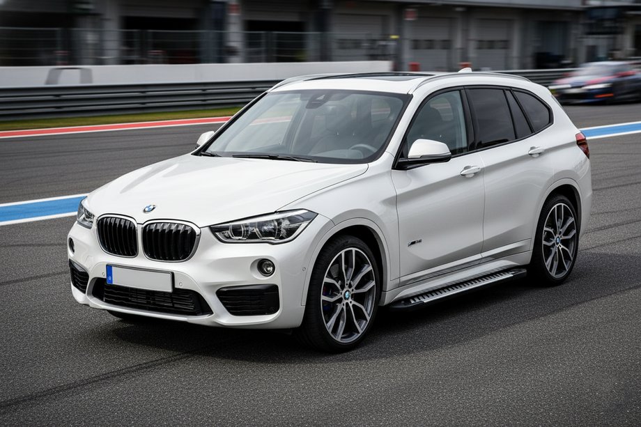 BMW X1 F48 2015–2022 Sidetrin Line (2 stk., aluminium) Image